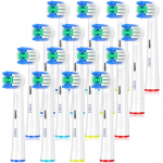 Recambios Cepillos Compatible con Braun Oral B, Cabezales de Precisión para de Cepillo de Dientes Eléctrico Oral B